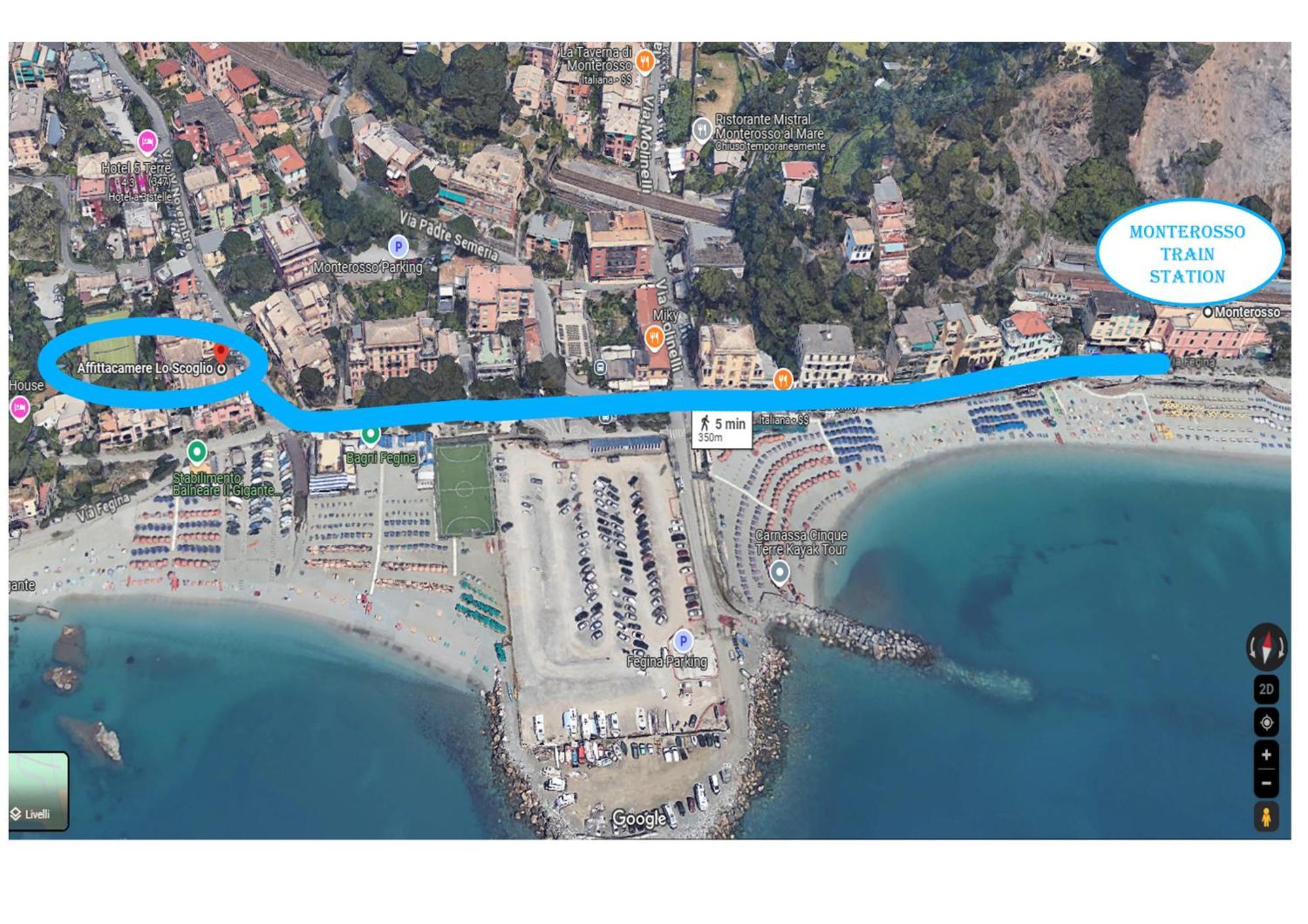 Affittacamere Lo Scoglio Monterosso al Mare Exteriér fotografie